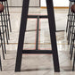 Industrial Black Metal Frame Bistro Table Brown Pine Wood Top Bar Table Clearhalo 'Bar Furniture' 'Bar Tables' 'bar_tables' 'furn' 'furn_bar_tables' 'Furniture' 'Kitchen & Dining Furniture' 1200x1200_54147c4b-8dad-4b6a-aa3c-745a5c1eee11