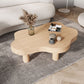 Nordic Style Free Shape Solid Wood 3 Legs Base Design Coffee Table Clearhalo 'Coffee & Accent Tables' 'Coffee Tables' 'coffee_tables' 'furn' 'furn_coffee_tables' 'Furniture' 'Living Room Furniture' 1200x1200_54152fa5-1077-4c89-a959-9c6a0698cd40