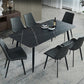 Rectangular Sintered Stone Dining Table Modern Furniture with 4 Legs in Matte Finish Clearhalo 'Dining Tables & Seating' 'Dining Tables' 'dining_table' 'furn' 'furn_dining_table' 'Furniture' 'furniture_dining_table' 'Kitchen & Dining Furniture' 'kitchen' 'kitchen_dining_table' 1200x1200_54160a1c-dca7-477a-9ad2-7d781ac50c51
