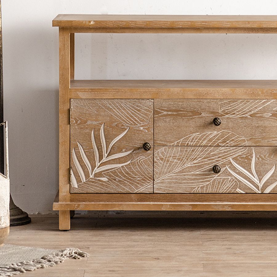 Modern Standard Storage Cabinet Solid Wood Cabinet with Drawer Clearhalo 'Cabinets & Chests' 'cabinets_chests' 'furn' 'furn_cabinets_chests' 'Furniture' 'Living Room Furniture' 1200x1200_5416611f-c057-46fe-9b09-73de42c16e13