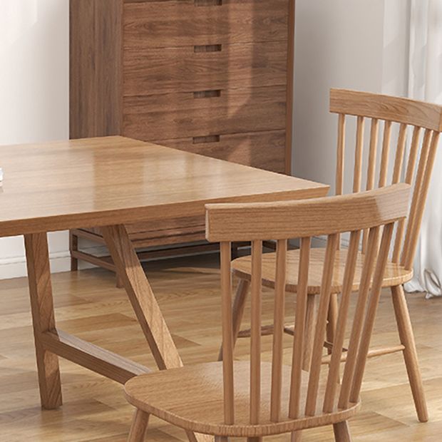 1/2/7 Pcs Pine Wood Modern Dining Room Set with Wooden Table and Chairs Dinette Set Clearhalo 'Dining Room Sets' 'Dining Tables & Seating' 'dining_room_set' 'furn' 'furn_dining_room_set' 'Furniture' 'furniture_dining_room_set' 'Kitchen & Dining Furniture' 'kitchen&dining_furn' 'kitchen' 1200x1200_541747cb-560f-4c8a-90e5-fc5680e834ad