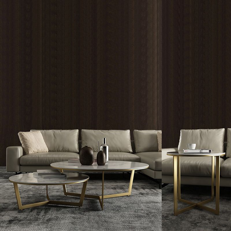Glam White Frame Coffee Table Round Slate Top Cocktail Table Clearhalo 'Coffee & Accent Tables' 'Coffee Tables' 'coffee_tables' 'furn' 'furn_coffee_tables' 'Furniture' 'Living Room Furniture' 1200x1200_541e7c84-d001-4b15-a1bf-6eb70ccb1fb7