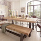 Metal Industrial Rectangle Dining Table Solid Wood Top Table with Trestle Base Clearhalo ' dining_table' 'Dining Tables & Seating' 'Dining Tables' 'furn' 'furn_dining_table' 'Furniture' 'furniture_dining_table' 'Kitchen & Dining Furniture' 'kitchen&dining_furn' 'kitchen' 'kitchen_dining_table' 1200x1200_541ea3cc-8bff-4b49-9e5a-39025876b0b0