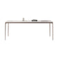 White and Purple Dining Table Modern Stone and Metal Dining Room Table Clearhalo 'Dining Tables & Seating' 'Dining Tables' 'dining_table' 'Furniture' 'furniture_dining_table' 'Kitchen & Dining Furniture' 1200x1200_54209bce-5af2-4c60-8853-e2958b04c396