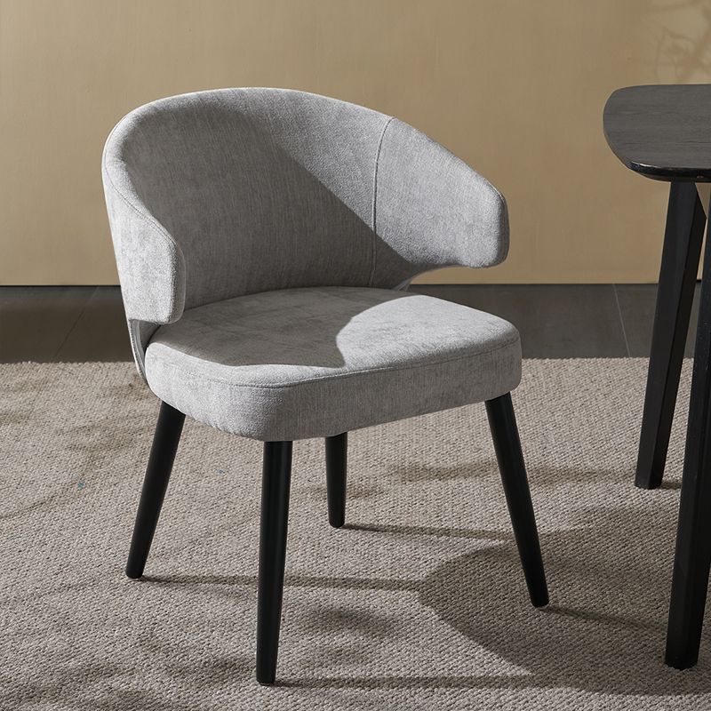 Contemporary Wood Dining Arm Chairs Wingback Side Chair for Home Use (Set of 2) Clearhalo ' kitchen&dining_furn' 'Dining Chairs' 'Dining Tables & Seating' 'dining_chair' 'furn' 'furn_dining_chair' 'Furniture' 'furniture_dining_chair' 'Kitchen & Dining Furniture' 'kitchen' 1200x1200_5421616b-d702-418a-8644-a9fa7813938f