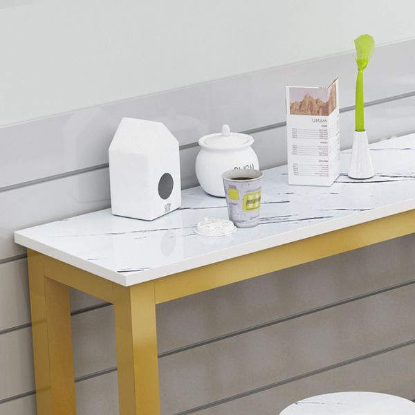 Manufactured Wood Rectangle Pub Table with Metal Frame for Living Room Clearhalo 'Bar Furniture' 'Bar Tables' 'bar_tables' 'furn' 'furn_bar_tables' 'Furniture' 'Kitchen & Dining Furniture' 1200x1200_542cf3fb-2b8c-4278-8609-aee884fae1fb