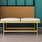 Mid-Century Modern Rectangle Bench Bedroom Seating Bench with Metal Legs Clearhalo 'Benches' 'Chairs & Seating' 'furn' 'furn_benches' 'Furniture' 'Living Room Furniture' 1200x1200_542d8070-a93d-4835-8dea-bc1b24ffa040