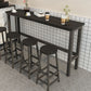 Modern Bar Dining Table Rectangle Bar Dining Table with Trestle Base Clearhalo 'Bar Furniture' 'Bar Tables' 'bar_tables' 'furn' 'furn_bar_tables' 'Furniture' 'furniture_bar_tables' 'Kitchen & Dining Furniture' 1200x1200_5431a618-a428-4f0b-b88b-0c85ab199a3b