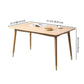 Minimalist Style Solid Wood Dining Set with Traditional Height Table and 4 Legs Base Clearhalo 'Dining Room Sets' 'Dining Tables & Seating' 'dining_room_set' 'furn' 'furn_dining_room_set' 'Furniture' 'furniture_dining_room_set' 'Kitchen & Dining Furniture' 'kitchen&dining_furn' 'kitchen' 1200x1200_5438cdda-9665-4c48-abf5-62d6b200bf41