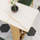 Zeitgenössisches Kneipentisch-Set, 1/2/7-teilig, rechteckiges Tisch- und Hocker-Set