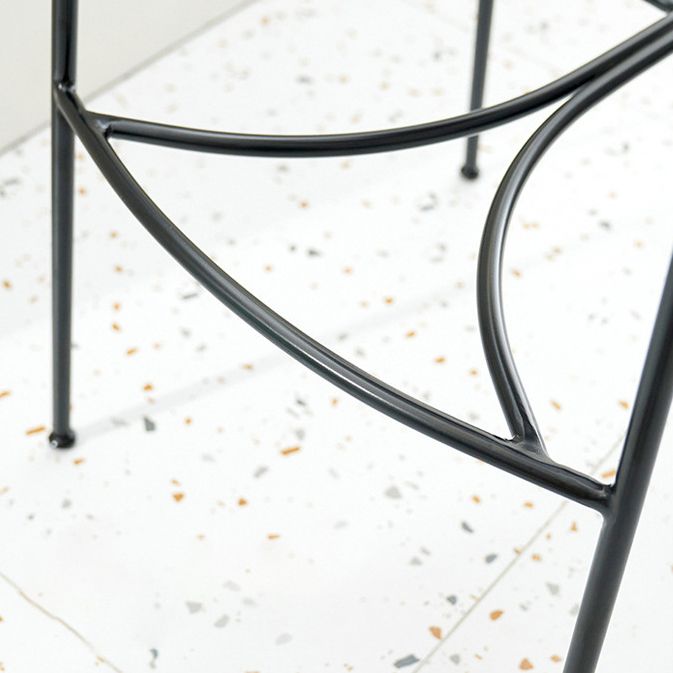 Contemporary Wood Bar and Counter Stool Low Back Stool with 4 Legs Clearhalo 'Bar Furniture' 'Bar Stools' 'bar_stools' 'furn' 'furn_bar_stools' 'Furniture' 'furniture_bar_stools' 'Kitchen & Dining Furniture' 1200x1200_543ae009-5e5e-4f3c-aa81-004a29523b1a