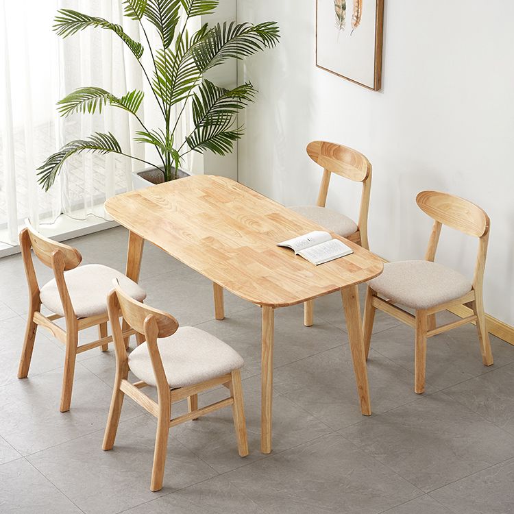 Wooden Modern Dining Side Chair with Cushion Open Back Dining Side Chair for Kitchen Clearhalo ' kitchen&dining_furn' 'Dining Chairs' 'Dining Tables & Seating' 'dining_chair' 'furn' 'furn_dining_chair' 'Furniture' 'furniture_dining_chair' 'Kitchen & Dining Furniture' 'kitchen' 1200x1200_543ce697-ccf3-49a9-befe-27ddfe645dbc