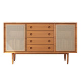 Dogueur du buffet simple moderne 4 tiroirs et 2 portes armoire de placard de cuisine