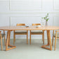 Oval Dining Table Modern Solid Wood Dining Table for Dining Room