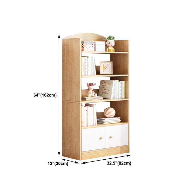 Modern Style Bookshelf Engineer Wood Bookcase for Home Study Room Clearhalo 'Bookcases' 'furn' 'furn_bookcases' 'Furniture' 'Office Furniture' 1200x1200_54420c5b-41e1-4642-81ee-819dbaf2785d