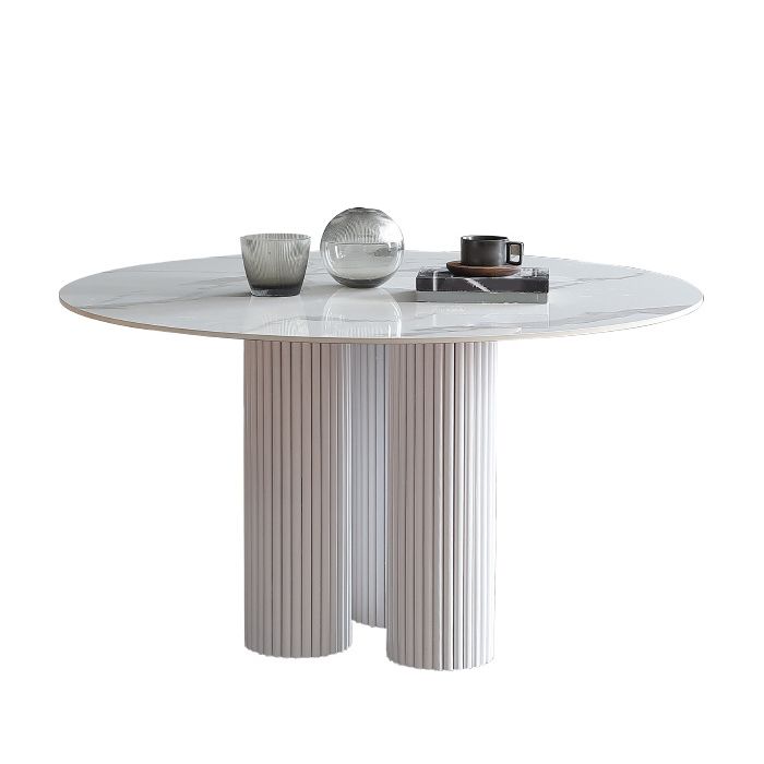 Modern Sintered Stone Dining Table Set 1/2/3/5 Pieces Dining Set for Home Use