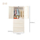 Contemporary Wardrobe Armoire with Drawer Plastic Wardrobe Cabinet Clearhalo 'Armoires & Wardrobes' 'armoires_wardrobes' 'Bedroom Furniture' 'furn' 'furn_armoires_wardrobes' 'Furniture' 1200x1200_5448446e-d4a0-47e2-9aca-3295b8ef9581