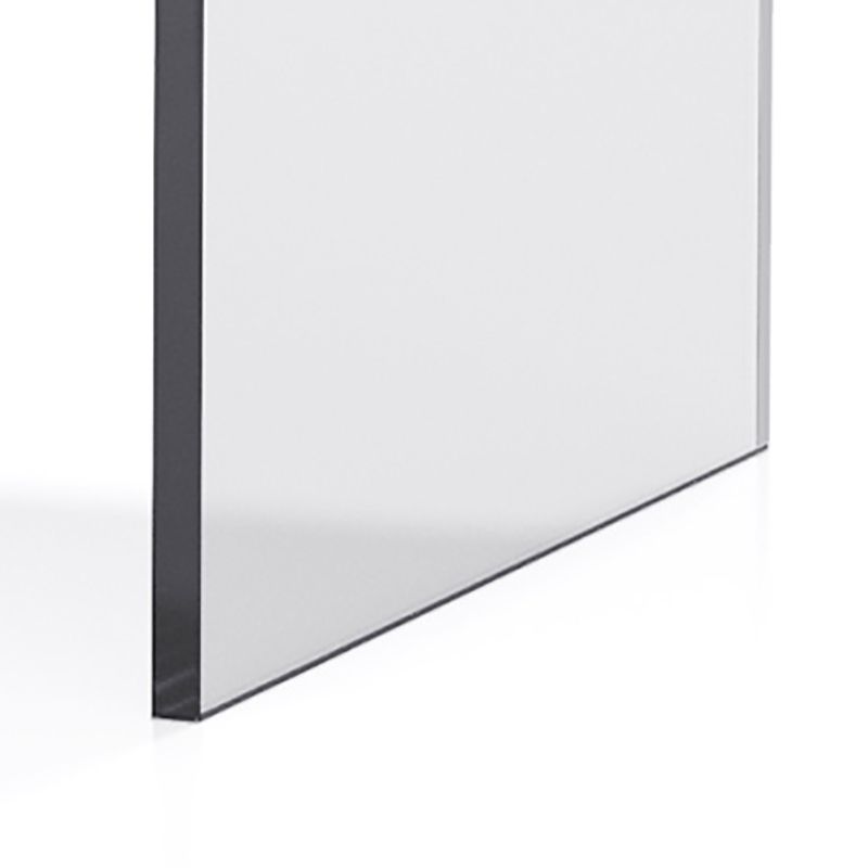 Plastic Sled End Table Rectangular Corner Table for Living Room