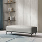 Modern Entryway Bench Cushioned Metal Entryway and Bedroom Bench , 16 inch Wide Clearhalo 'Benches' 'Chairs & Seating' 'furn' 'furn_benches' 'Furniture' 'Living Room Furniture' 1200x1200_544fa37a-564e-4028-b037-f3cc73beb1d6