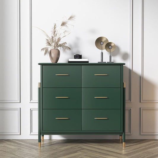 Contemporary Glam Lingerie Chest Birch Storage Chest Dresser for Home Office