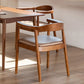 Modern Style Arm Chair Solid Wood Open Back Indoor Dining Chair Clearhalo 'Dining Chairs' 'Dining Tables & Seating' 'dining_chair' 'furn' 'furn_dining_chair' 'Furniture' 'furniture_dining_chair' 'Kitchen & Dining Furniture' 1200x1200_5452b34a-53dc-4459-a40c-d0fe28af3645