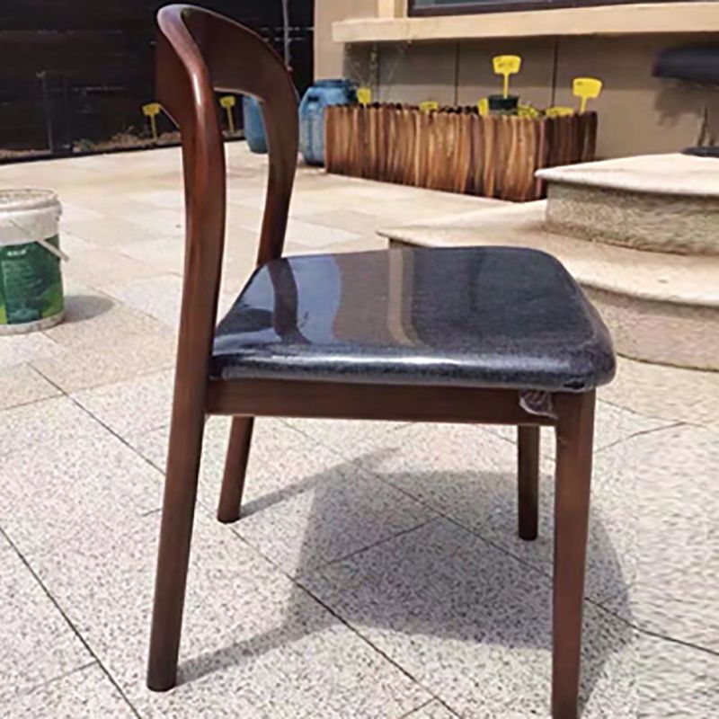 Contemporary Dining Room Solid Wood Side Chair Open Back Dining Side Chair Clearhalo 'Dining Chairs' 'Dining Tables & Seating' 'dining_chair' 'furn' 'furn_dining_chair' 'Furniture' 'furniture_dining_chair' 'Kitchen & Dining Furniture' 1200x1200_5454e9d5-8dc2-4390-bfcc-e950f8da1ace