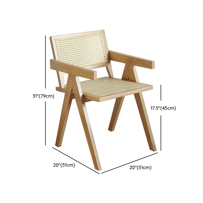 Ensemble de restauration en bois massif de finition naturelle 1/3/5 pièces Modern Dinette Set