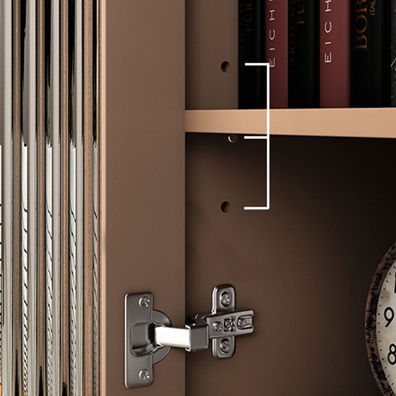 53 "H PORTE DE PORTE PORTE LA BATÉE DE BOIS GLAM GLAM CAPACT AVEC Rangement pour le salon