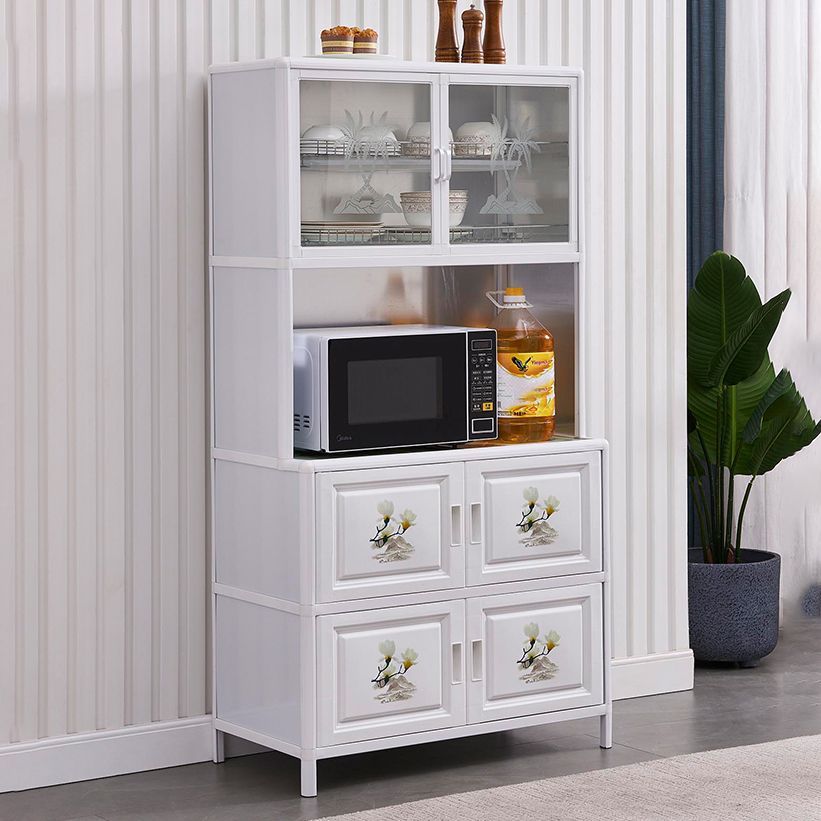 Porte Metal Sideboard moderno moderno server buffet con archiviazione per sala da pranzo