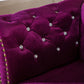 Living Room Velvet Rolled Arms Chaise Modern Chaise Lounge with Upholster Clearhalo 'Chairs & Seating' 'Chaise Lounge' 'chaise_lounge' 'furn' 'furn_chaise_lounge' 'Furniture' 'Living Room Furniture' 1200x1200_545db61e-05e2-4d33-ae69-643f0b1620dd
