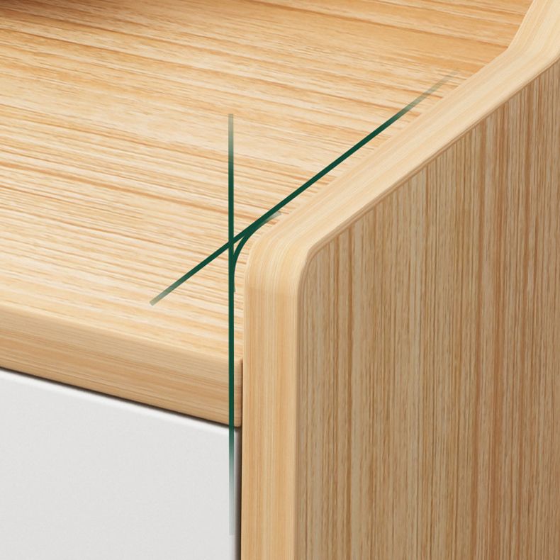 39,4 "großes Holz 3 - Türakzentschrank aus der Mitte des Jahrhunderts moderner Lagerschrank