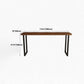 Modern Natural Counter Wine Table Solid Wood Fixed Table Indoor Patio Bar Table Clearhalo 'Bar Furniture' 'Bar Tables' 'bar_tables' 'furn' 'furn_bar_tables' 'Furniture' 'Kitchen & Dining Furniture' 1200x1200_5467c191-6435-43a4-ac9b-cad1c6d0bb67