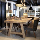 Rectangle Wood Dining Table Modern Pine Table in Nature with Double Pedestal Clearhalo ' dining_table' 'Dining Tables & Seating' 'Dining Tables' 'furn' 'furn_dining_table' 'Furniture' 'furniture_dining_table' 'Kitchen & Dining Furniture' 'kitchen&dining_furn' 'kitchen' 'kitchen_dining_table' 1200x1200_5467d129-17b5-4425-ae29-d2d7ffdc0fa6