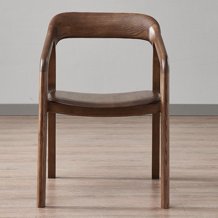 Traditional Style Ash Wood Chair Set Kitchen Open Back Dining Arm Chairs Clearhalo ' kitchen&dining_furn' 'Dining Chairs' 'Dining Tables & Seating' 'dining_chair' 'furn' 'furn_dining_chair' 'Furniture' 'furniture_dining_chair' 'Kitchen & Dining Furniture' 'kitchen' 1200x1200_5467dc61-35f6-485b-b8f8-f6835f97ed64