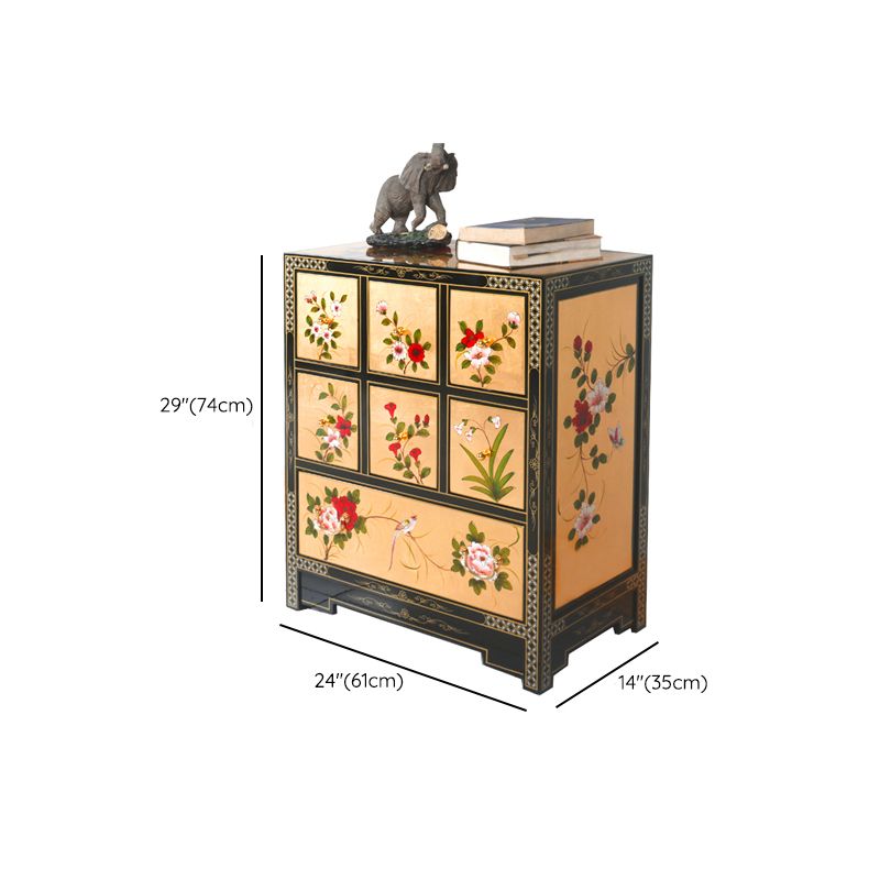 Contemporary Glam Double Dresser Birch Vertical Storage Chest Dresser for Bedroom Clearhalo 'Bedroom Furniture' 'Dressers & Chests' 'dressers_chests' 'furn' 'furn_dressers_chests' 'Furniture' 1200x1200_5467ea80-1c86-402f-9132-256146746ff4