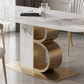 Minimalist Dining Set 1/4/5/6/7 Pcs Sintered Stone Dining Table with Upholstered Chairs Clearhalo 'Dining Room Sets' 'Dining Tables & Seating' 'dining_room_set' 'furn' 'furn_dining_room_set' 'Furniture' 'Kitchen & Dining Furniture' 1200x1200_5469d75a-f308-424b-854f-07f8c0e67853