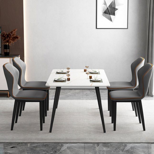 Metal Modern Contemporary Indoor-Outdoor Chair Wingback Side Chair Clearhalo 'Dining Chairs' 'Dining Tables & Seating' 'dining_chair' 'Furniture' 'furniture_dining_chair' 'Kitchen & Dining Furniture' 1200x1200_546aa408-2a7b-4a90-afdd-424e93494e3c