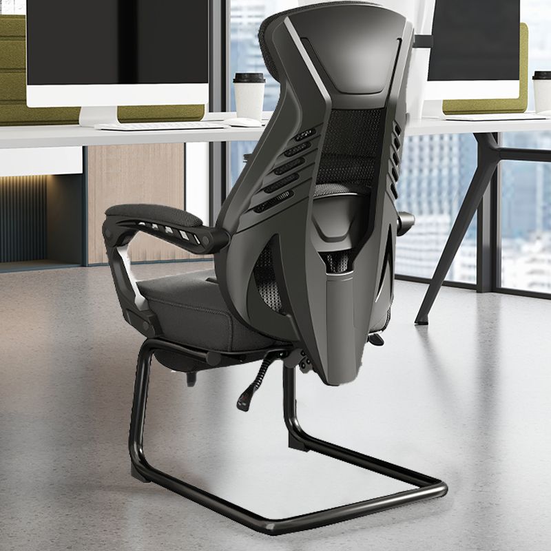 Modern Ergonomic No Wheels Arm Chair High Back Fixed Arms Office Desk Clearhalo 'furn' 'furn_office_chair' 'Furniture' 'Office Chairs' 'Office Furniture' 'office_chair' 1200x1200_546c45c8-6410-4423-8020-42e71e78c724