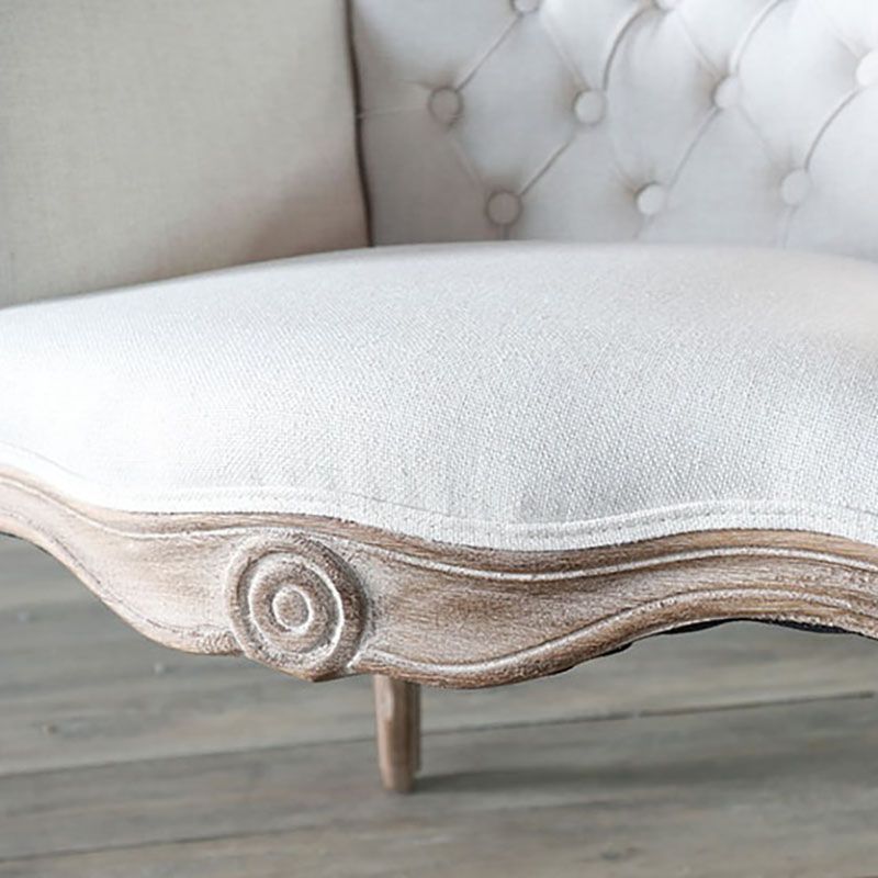 マット仕上げソリッドバックチェアファームハウスコーヒーショップファブリックアームチェア