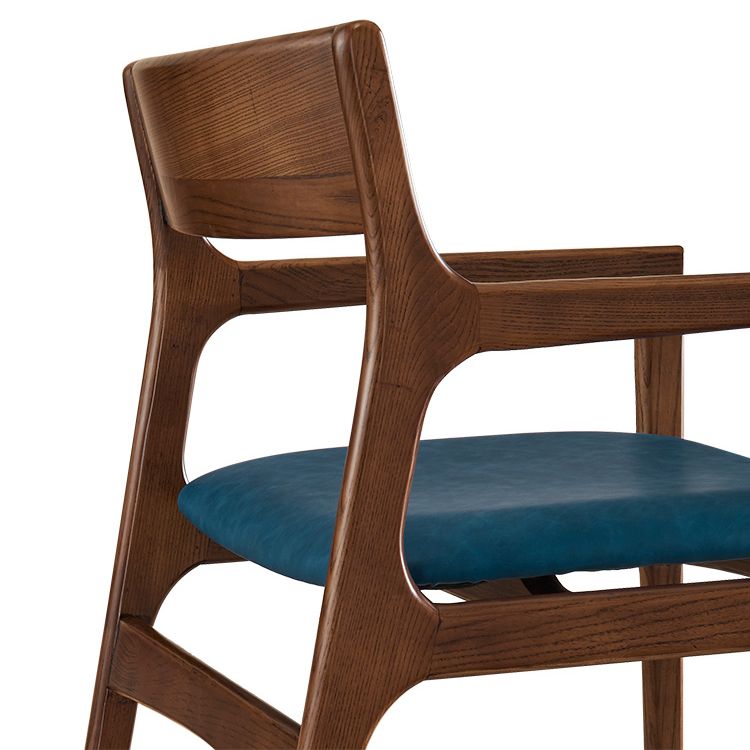 Traditional Style Ash Wood Chair Kitchen Dining Room Open Back Arm Chairs Clearhalo ' kitchen&dining_furn' 'Dining Chairs' 'Dining Tables & Seating' 'dining_chair' 'furn' 'furn_dining_chair' 'Furniture' 'furniture_dining_chair' 'Kitchen & Dining Furniture' 'kitchen' 1200x1200_546e66cb-3164-4901-97a6-0e50cd9ccb25