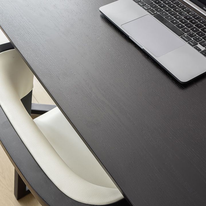 Solid Wood Contemporary Rectangle Dining Table Wood Top Indoor Table with Sled Base Clearhalo ' dining_table' 'Dining Tables & Seating' 'Dining Tables' 'furn' 'furn_dining_table' 'Furniture' 'furniture_dining_table' 'Kitchen & Dining Furniture' 'kitchen&dining_furn' 'kitchen' 'kitchen_dining_table' 1200x1200_546f48f4-5b7a-40c1-a40a-ba89aceae7e0