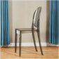 Contemporary Modern Acrylic Dining Room Side Chair Open Back Chair Clearhalo ' kitchen&dining_furn' 'Dining Chairs' 'Dining Tables & Seating' 'dining_chair' 'furn' 'furn_dining_chair' 'Furniture' 'furniture_dining_chair' 'Kitchen & Dining Furniture' 'kitchen' 1200x1200_5473ac73-956d-4a4e-bd07-4528a393cd0a
