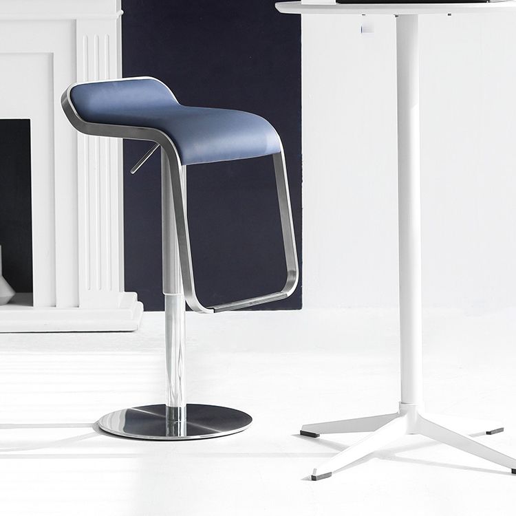 Sgabello da bar in pelle industriale sgabello da cornice per soggiorno per soggiorno