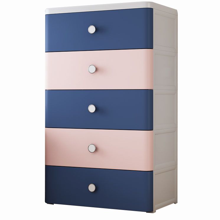 Plastikgarderobeschrank mit Schubladen nicht hangender Rettungsschrank für Zuhause