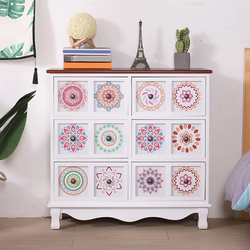 Cassapanca verticale nautica per camera da letto Cassapanca in legno con cassetti