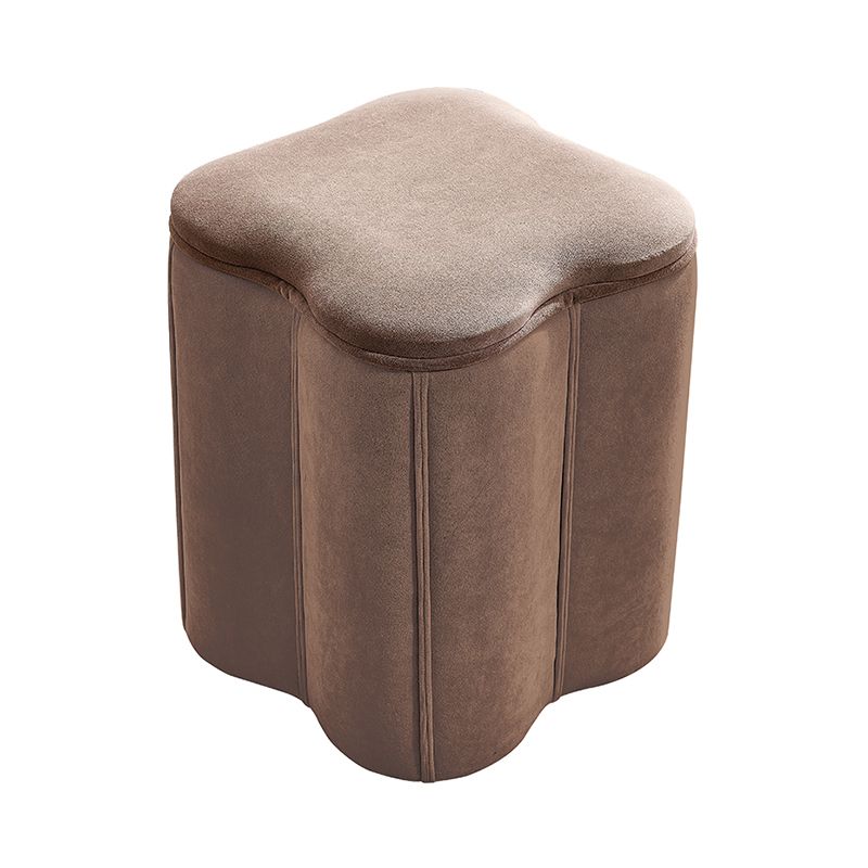 Contemporary Specialty Pouf Ottoman Plain Velvet Stain Resistant Boucle Ottoman Clearhalo 'furn' 'furn_ottomans_poufs' 'Furniture' 'Living Room Furniture' 'Ottomans & Poufs' 'ottomans_poufs' 1200x1200_547f4555-3486-4a3e-a5ca-c19d3f059553