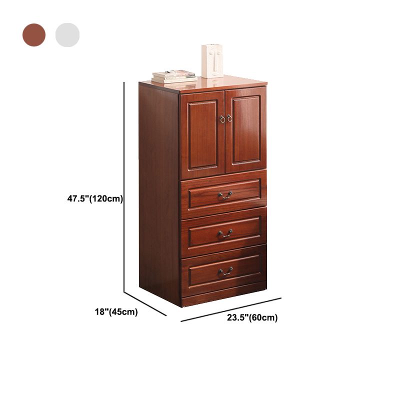 18" D Storage Chest Modern Style Bedroom Storage Chest Dresser with Drawers and Doors Clearhalo 'Bedroom Furniture' 'Dressers & Chests' 'dressers_chests' 'furn' 'furn_dressers_chests' 'Furniture' 1200x1200_547f6b7e-3c8e-4330-a7c7-ee38d7f3e80a