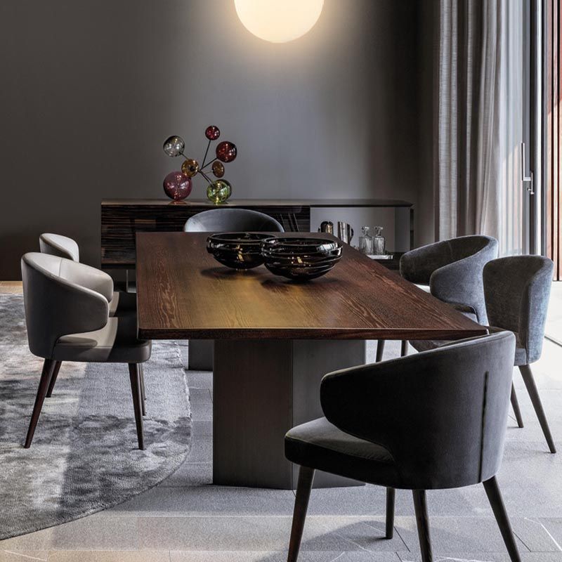 Contemporary Steel Dining Arm Chair Wingback Side Furniture Single in Matte Finish Clearhalo 'Dining Chairs' 'Dining Tables & Seating' 'dining_chair' 'furn' 'furn_dining_chair' 'Furniture' 'Kitchen & Dining Furniture' 1200x1200_54800c91-0ca1-4360-b7d9-bb8415c9ba96