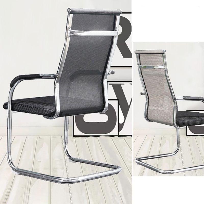 Modern Fixed Arms Office Chair High Back and Mid-Back Home Chair Clearhalo 'furn' 'furn_office_chair' 'Furniture' 'Office Chairs' 'Office Furniture' 'office_chair' 1200x1200_54837496-a28a-4400-b353-42fb6ba61ce5
