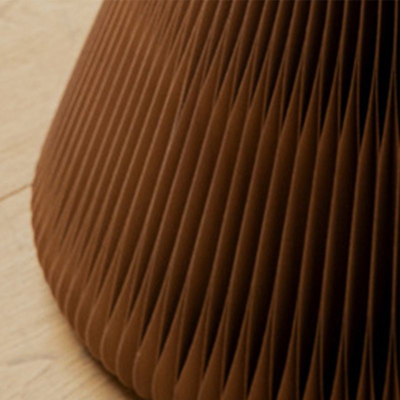 21.25" Tall Kraft Paper Pedestal End Table Round Glass Top Side Table Clearhalo 'Coffee & Accent Tables' 'End & Side Tables' 'end_side_tables' 'furn' 'furn_end_side_tables' 'Furniture' 'Living Room Furniture' 1200x1200_54848c78-20be-4e9a-b06c-b7bf6e3e2e81